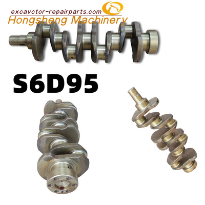 6207-31-1110 Bộ phận động cơ máy xúc S6D95 Trục khuỷu động cơ