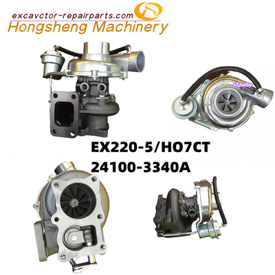 Động cơ tăng áp máy xúc Isuzu H07CT EX220-5 H07CT H07C-TD 24100-3340A