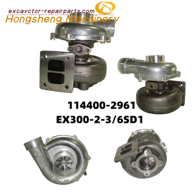 114400-2961 Bộ tăng áp máy xúc EX300-2 EX300-3 6BG1 Động cơ Turbo