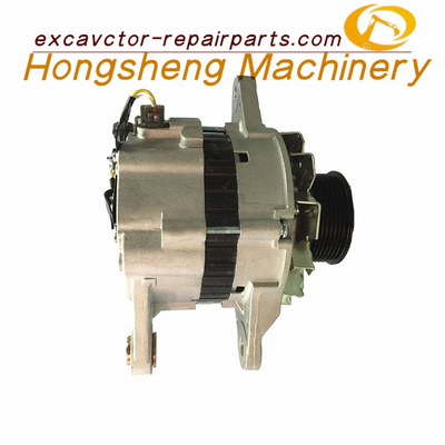 Máy phát điện máy xúc Hitachi 4HK1 ZAX230 250-3 24V 50A 8PK 0-35000-4558
