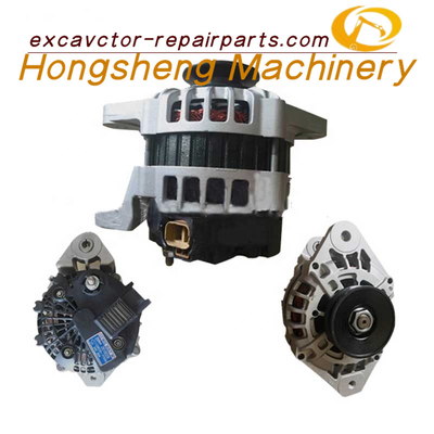 129E20-77200 EX70G Máy phát điện Hitachi Động cơ Isuzu 4JG1 24V 60A 1V