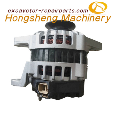 129E20-77200 EX70G Máy phát điện Hitachi Động cơ Isuzu 4JG1 24V 60A 1V