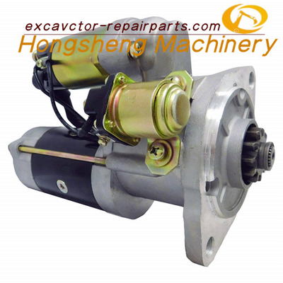 Động cơ khởi động 6D31 Mitsubishi 24V 11T 3.7KW Kobelco SK200-3 Kato HD700-5 700-7