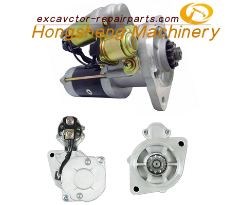 Động cơ khởi động 6D31 Mitsubishi 24V 11T 3.7KW Kobelco SK200-3 Kato HD700-5 700-7
