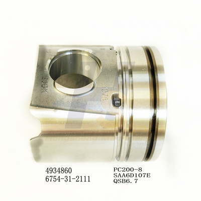4934860 ​​4955160 Bộ phận động cơ máy xúc 6754-31-2111 cho PC200-8 S6D107 QSB6.7